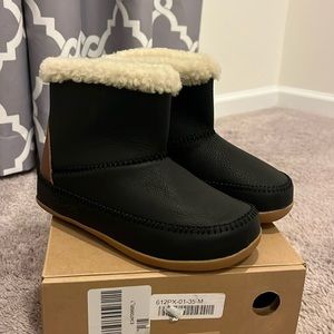 OTZ Shoes OG Leather Boots new black veg tan Size 35 = Womens 4.5